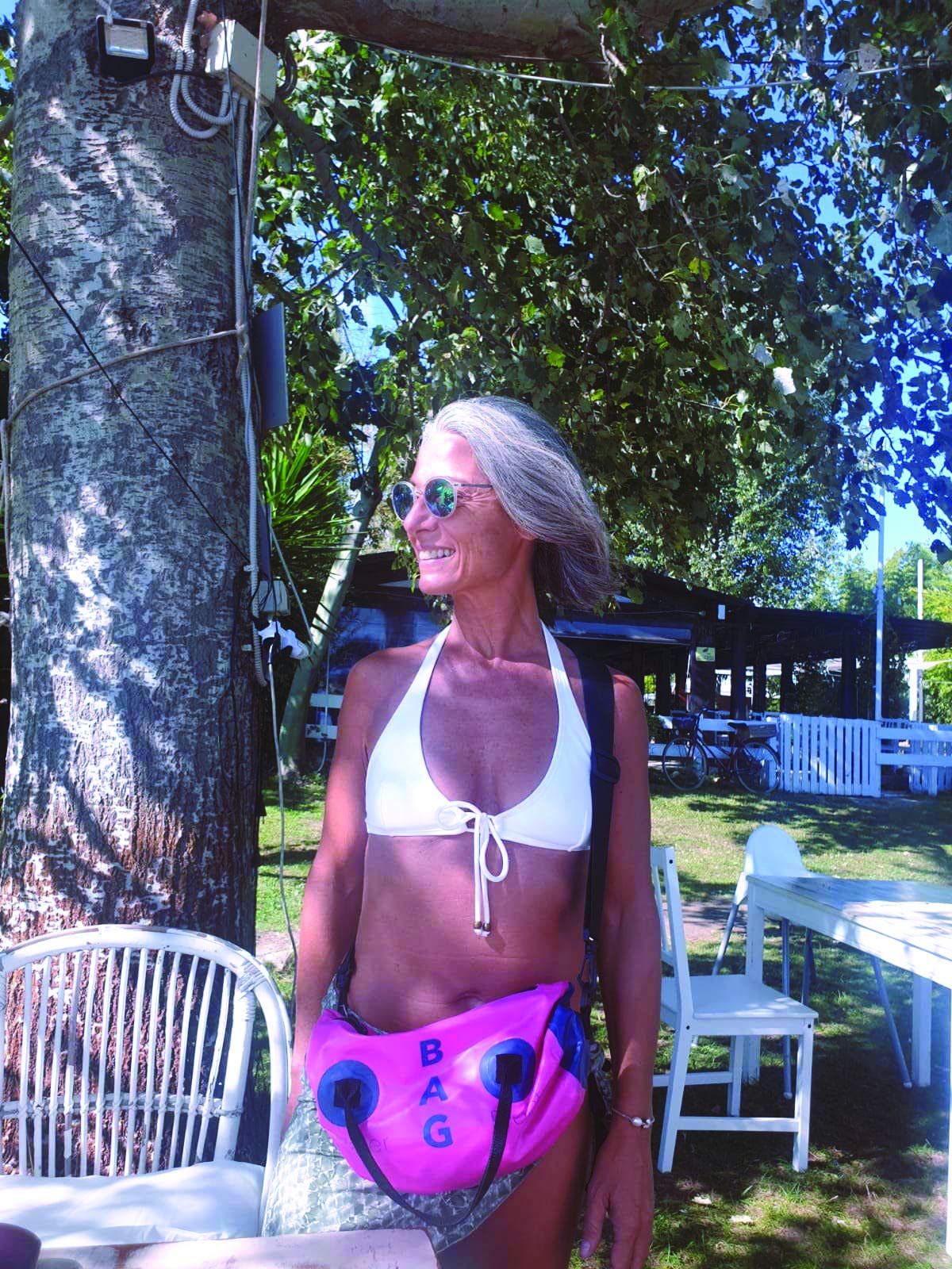 Beach Art 3697 Borsetta Waterproof, Donna, Azzurro, 24