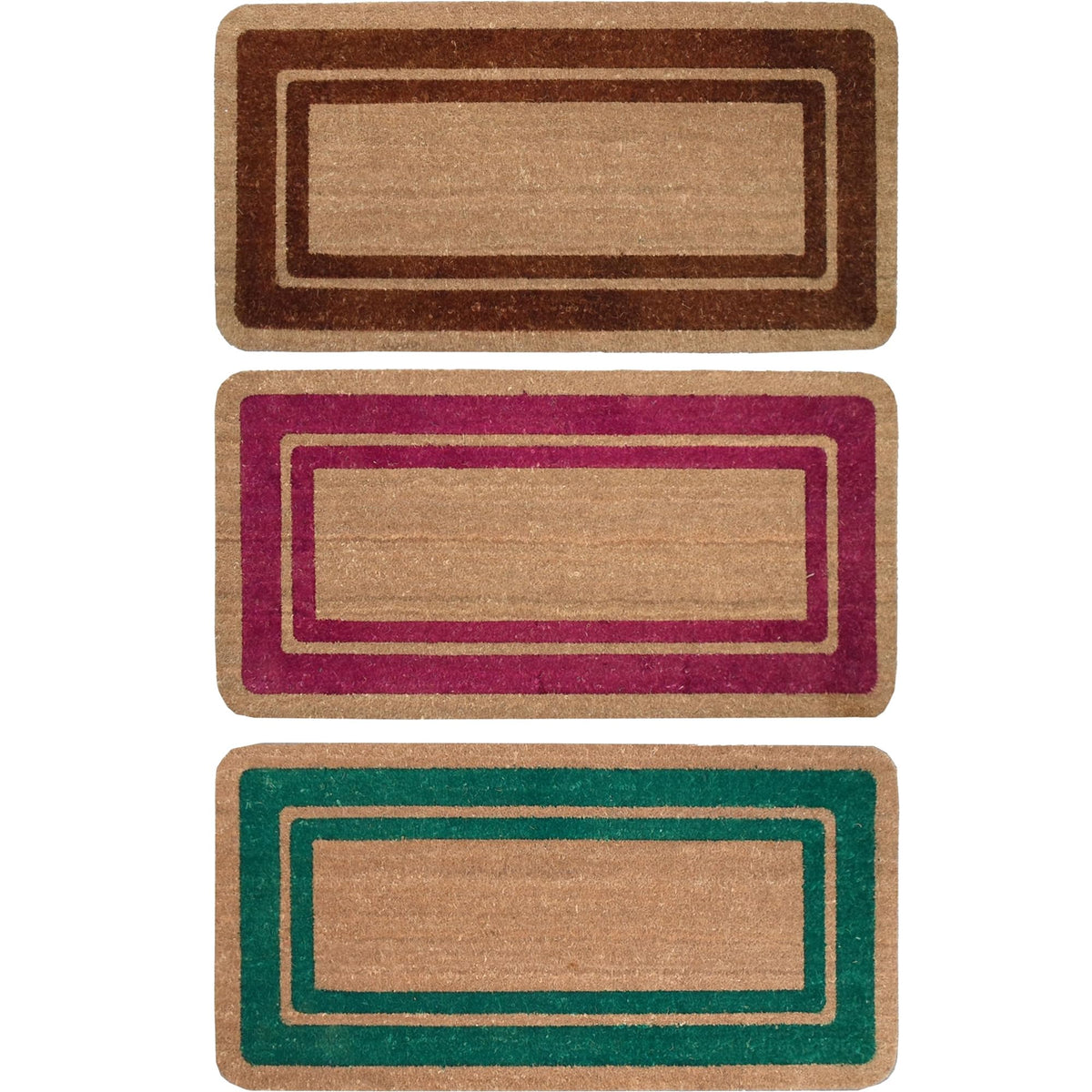 ZERBINO COCCO 50x100 BORDO