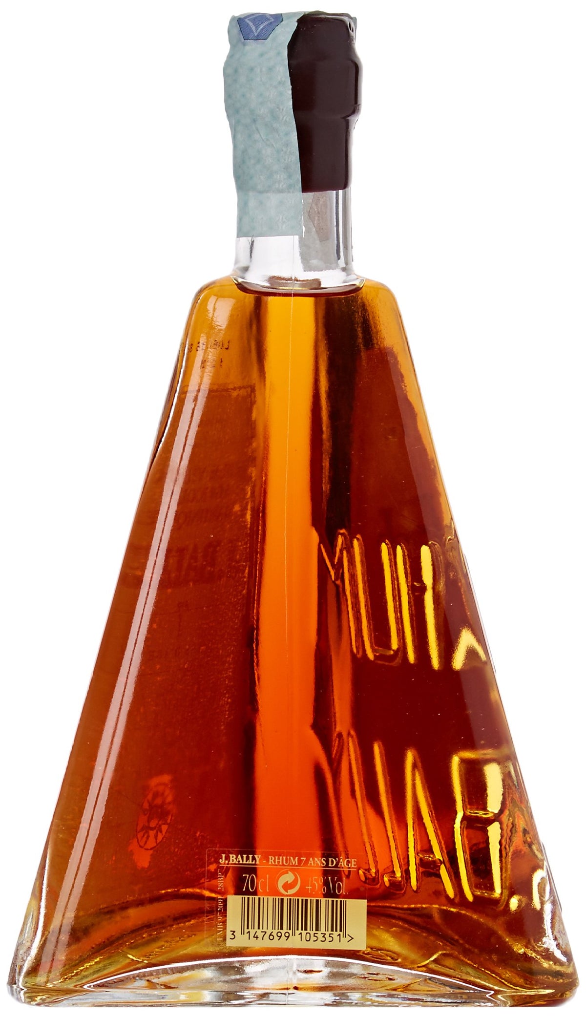 J. Bally 7 Ans d'age - Rum, Pyramid, 700 ml