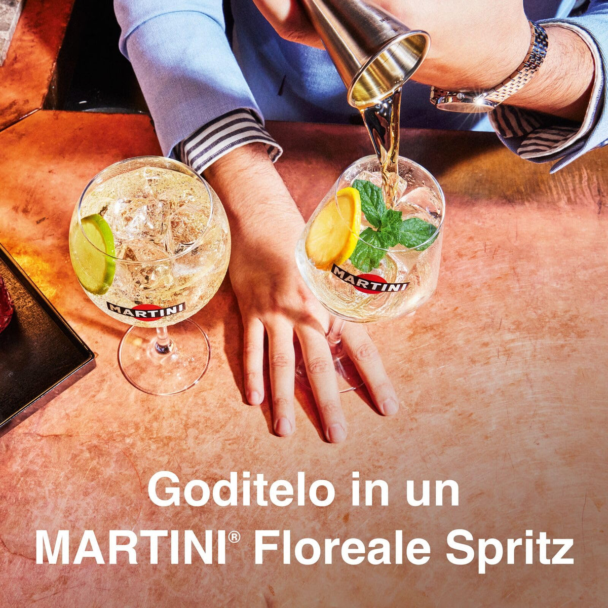 MARTINI Floreale, 75cl / 750ml, Aperitivo Analcolico Infuso con Erbe Botaniche