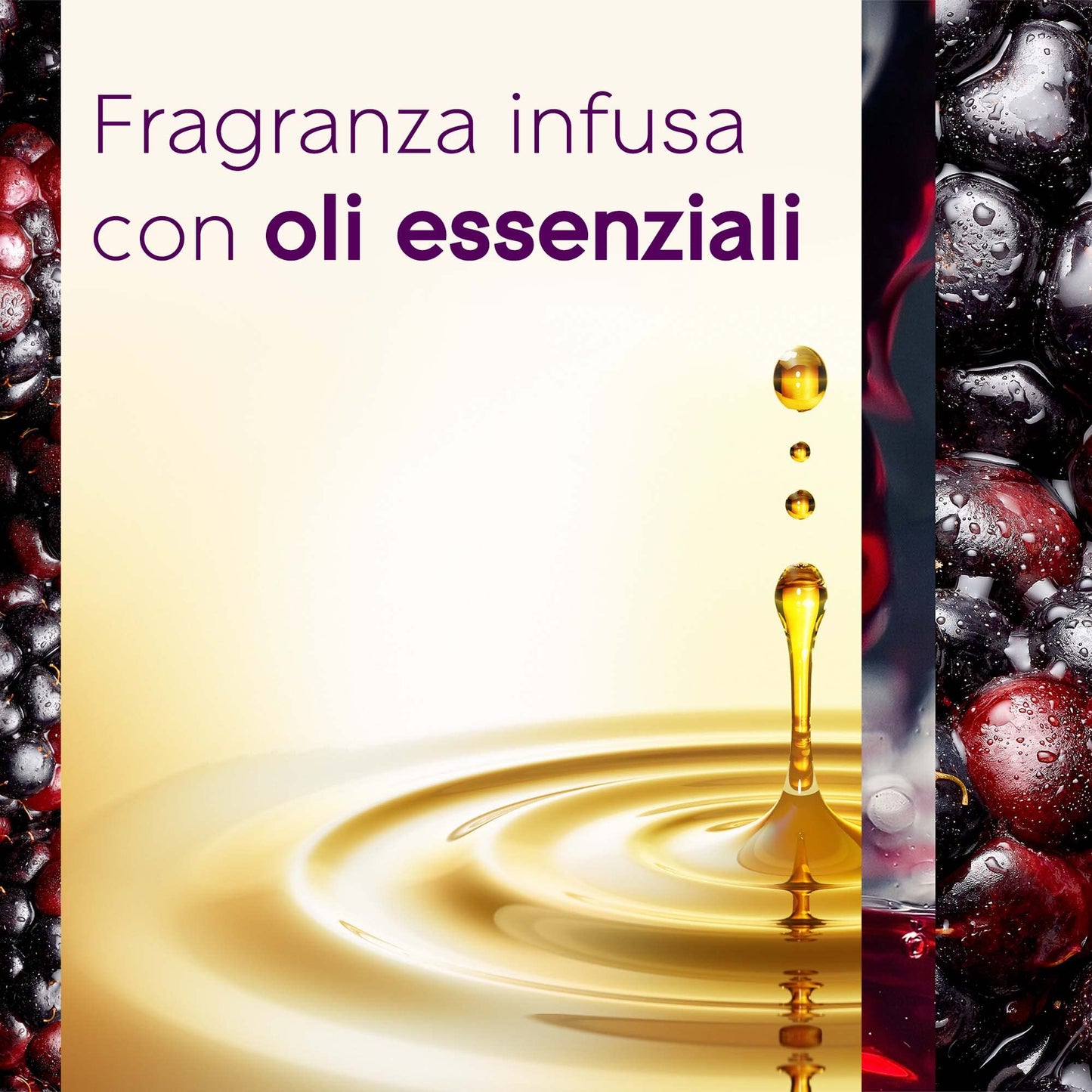 Glade Sense & Spray Profumatore per Ambienti con sensore di movimento, Limited Edition, fragranza Merry Bery & Wine