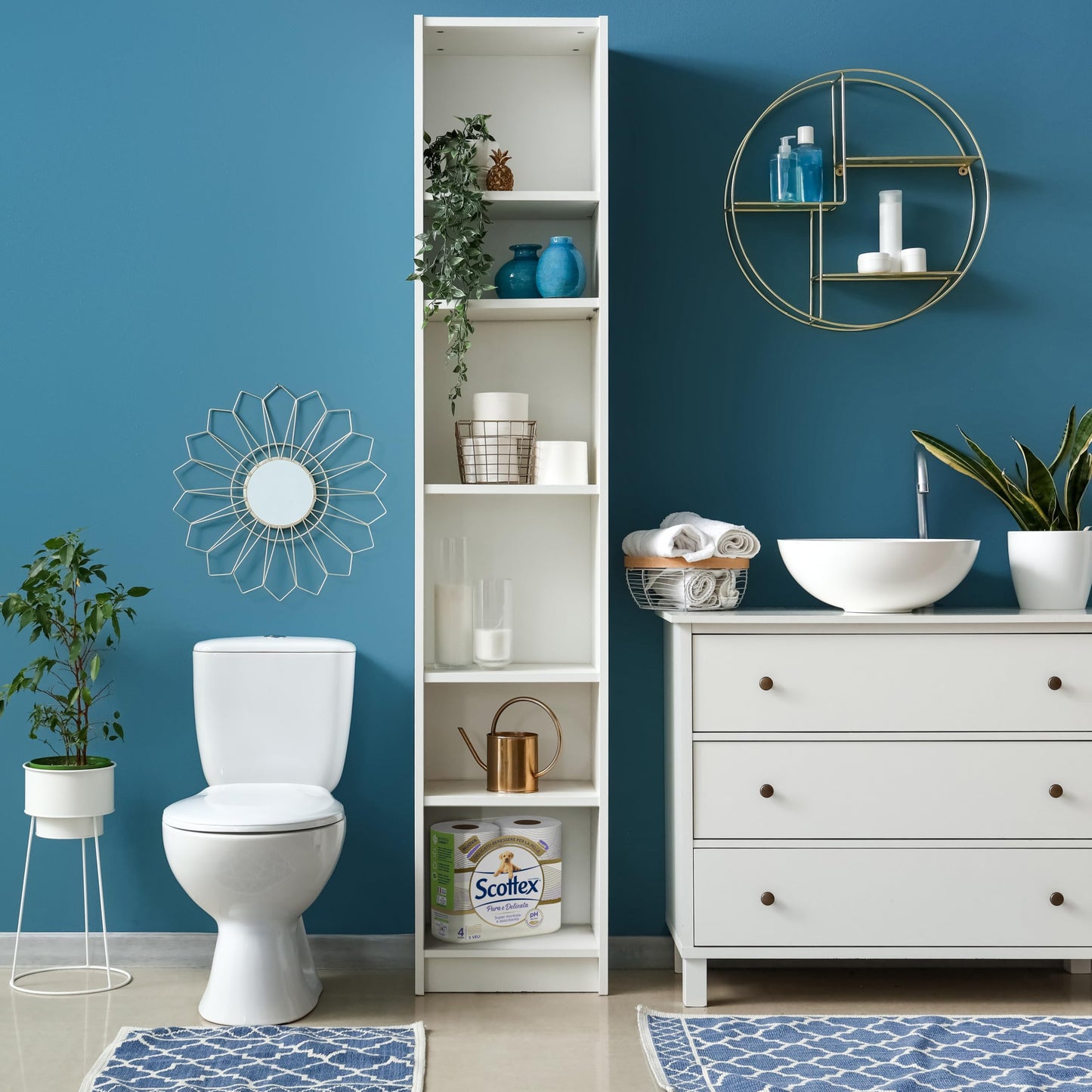 Scottonelle Carta Igienica, Morbida e Resistente, Dermatologicamente testata, 18 Rotoli