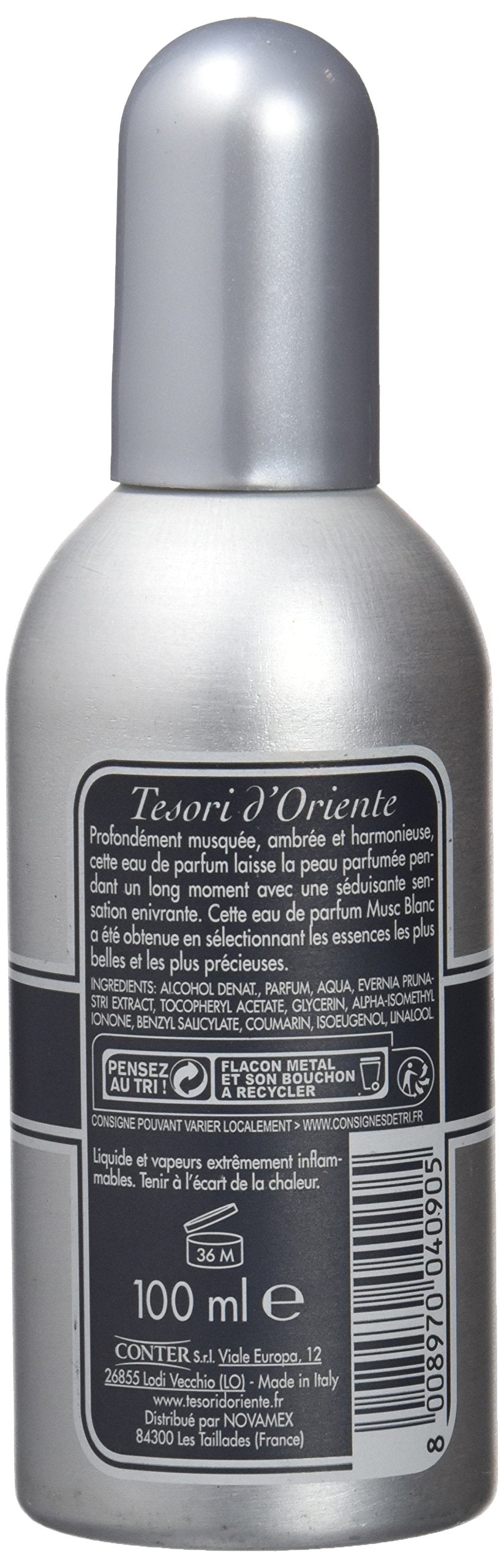 Tesori di Oriente Acqua di Profumo Muschio Bianco 100 ml
