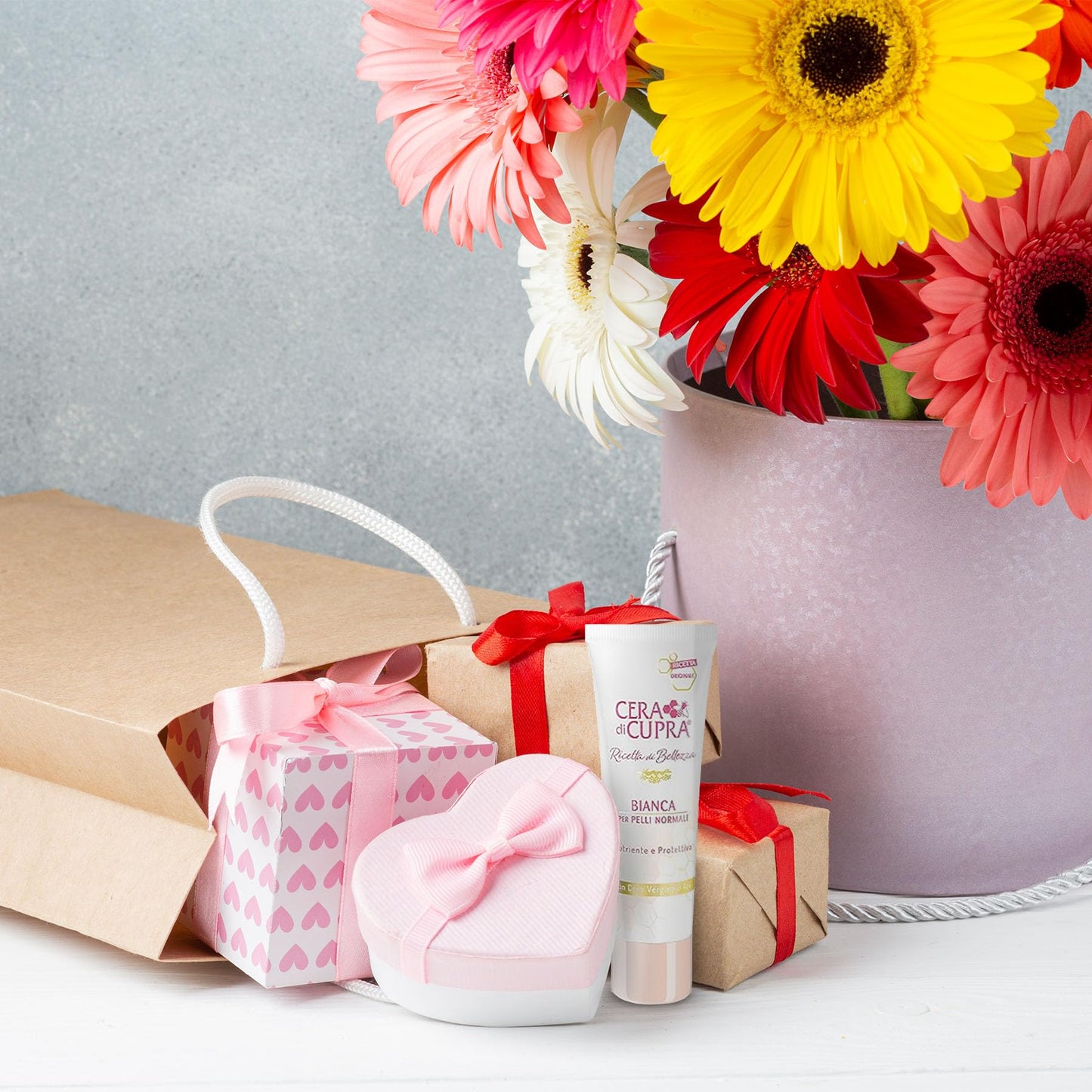 Cera di Cupra - Bianca per Pelli Normali e Grasse, Effetto Antieta' - 75 ml