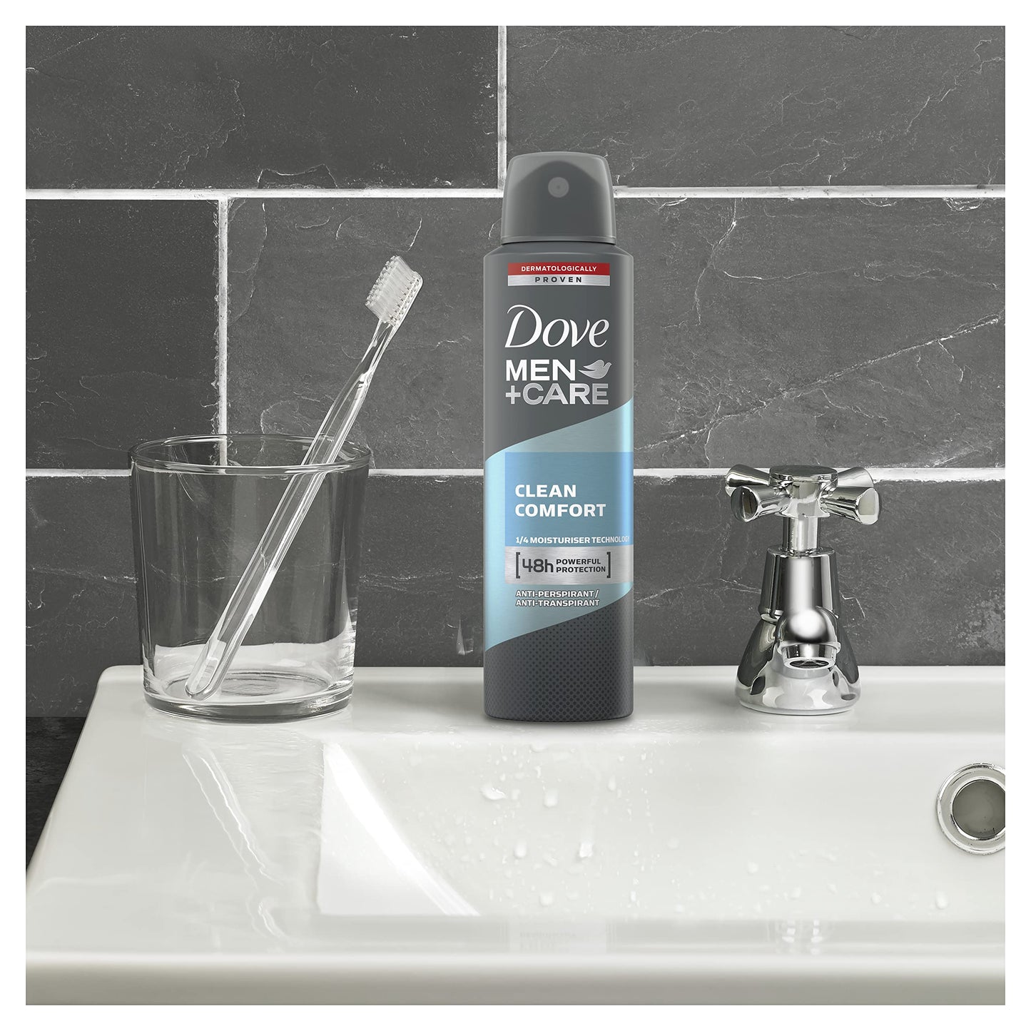 Dove Men+Care Aerosol Anti Perspirant Clean Comfort 150 ml