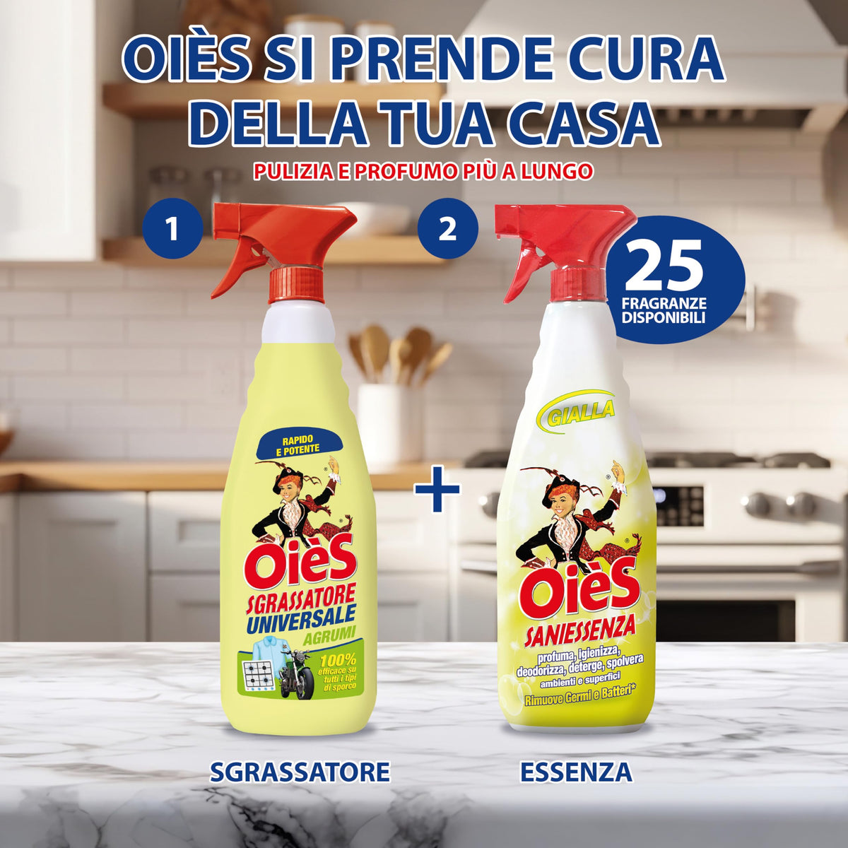 OièS Sgrassatore Universale - Agrumi e Fiori