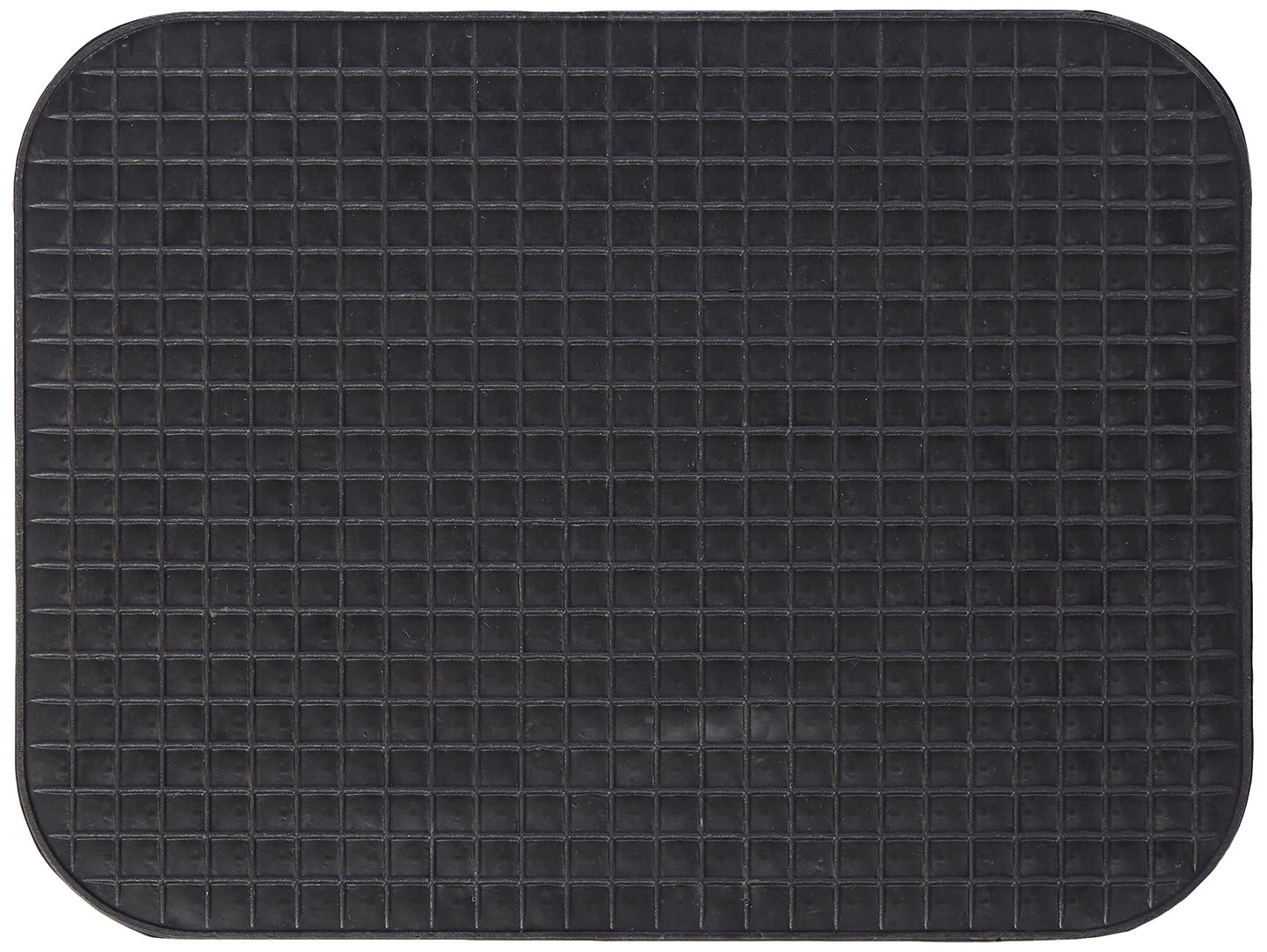 Bottari 14058 Set 4 Tappeti Auto Brooklyn in Gomma Inodore, Antiscivolo, Universali, Nero