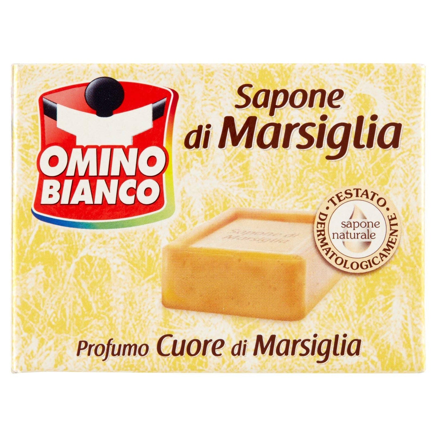 Omino Bianco - Sapone Di Marsiglia, Profumo Muschio Bianco - 250 G,profumi assortiti