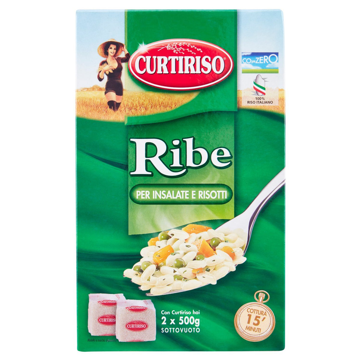 Curtiriso - Riso Ribe, per Insalate e Risotti - 1000 g