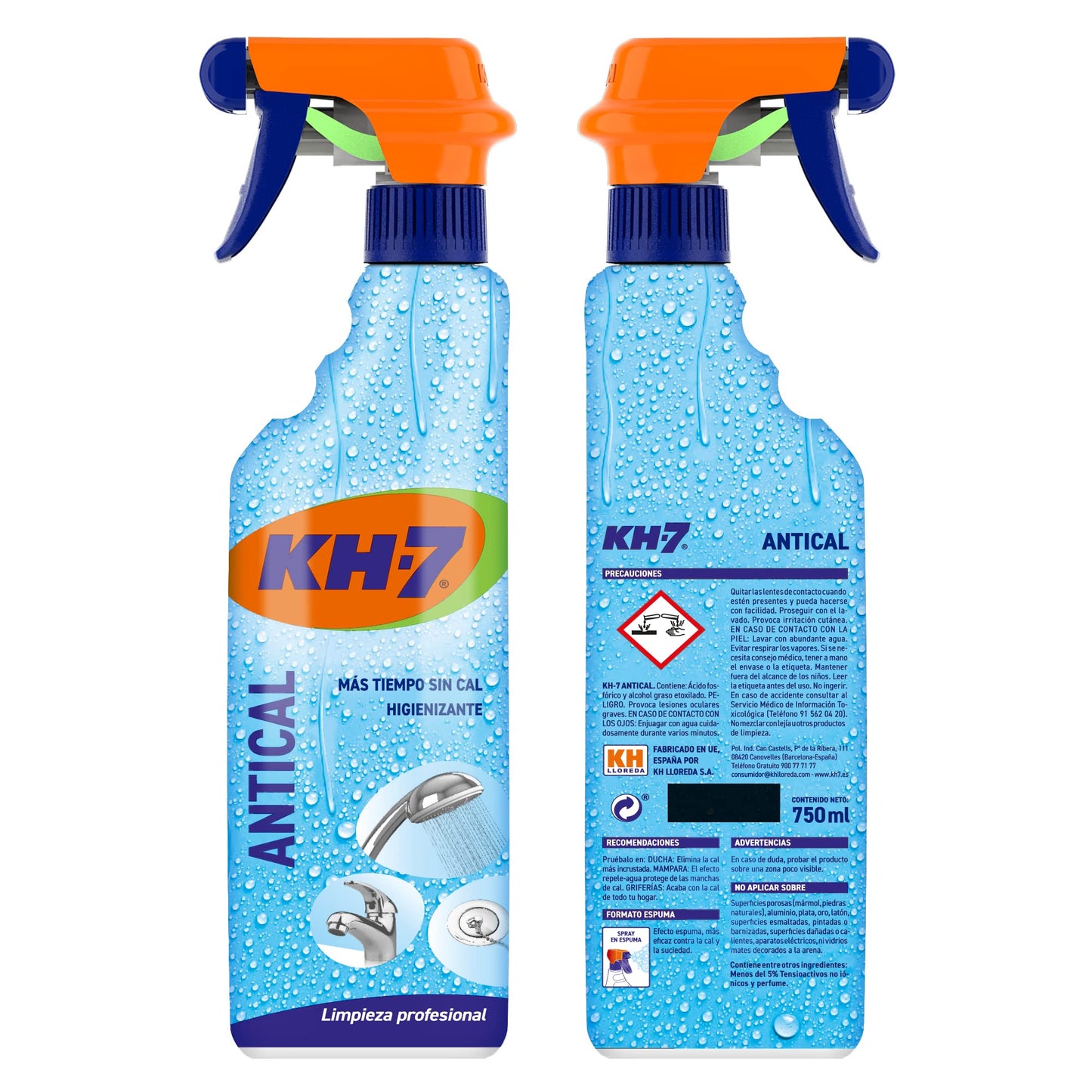 Kh-7 Detergenti per la Casa - Detergenti per la Cucina - 750 ml
