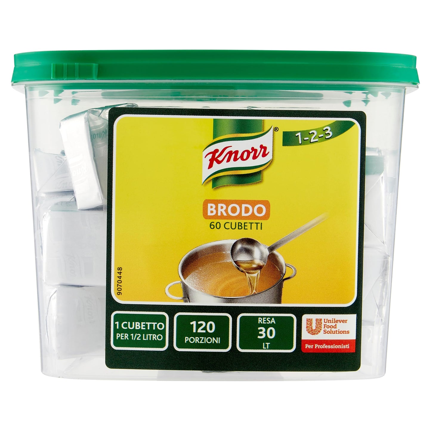 KNORR DADI 60 CUBETTI 600 GR