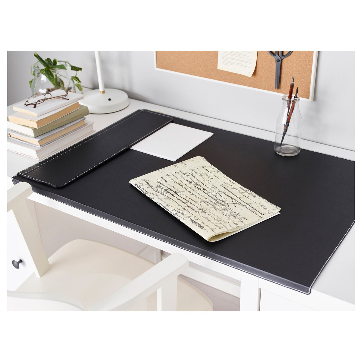 IKEA RISSLA Scrivania, Nero