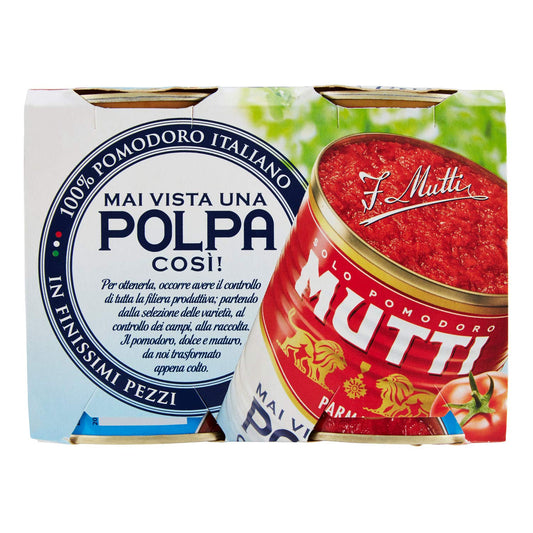Mutti Polpa Di Pomodoro Scatola, 4x400g