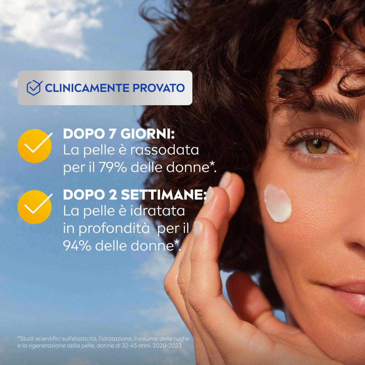NIVEA Q10 Anti-Rughe Power Crema Giorno Extra Rassodante SPF 15 50 ml, Crema viso antirughe e idratante, Crema viso Acido Ialuronico, Coenzima Q10 e Creatina per un doppio booster di collagene