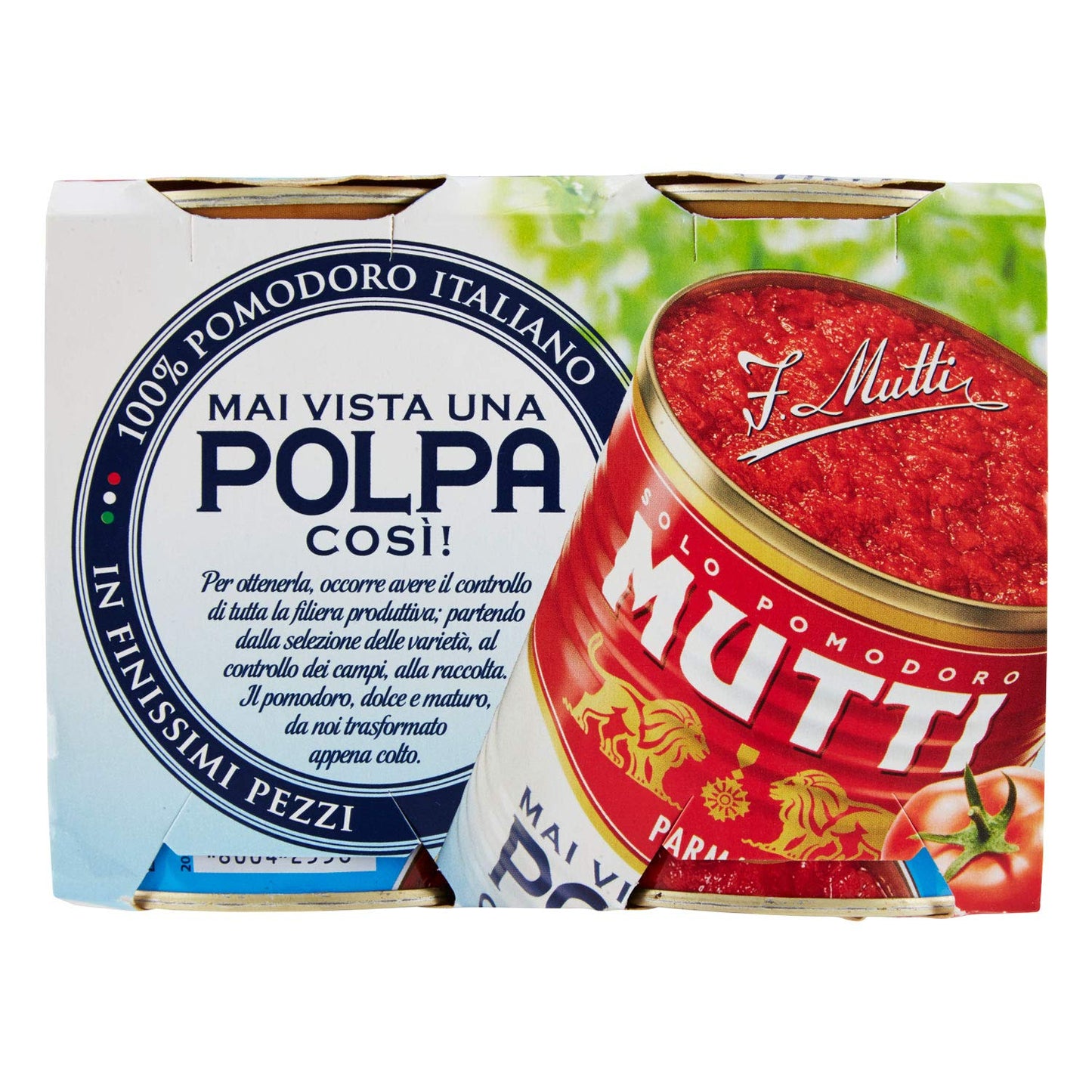 Mutti Polpa Di Pomodoro Scatola, 4x400g