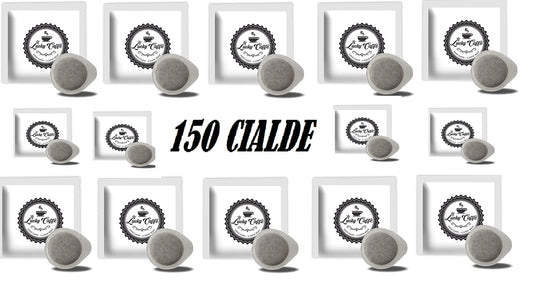 Pacco da 150 cialde Lucky Caffè -Il caffè Reale