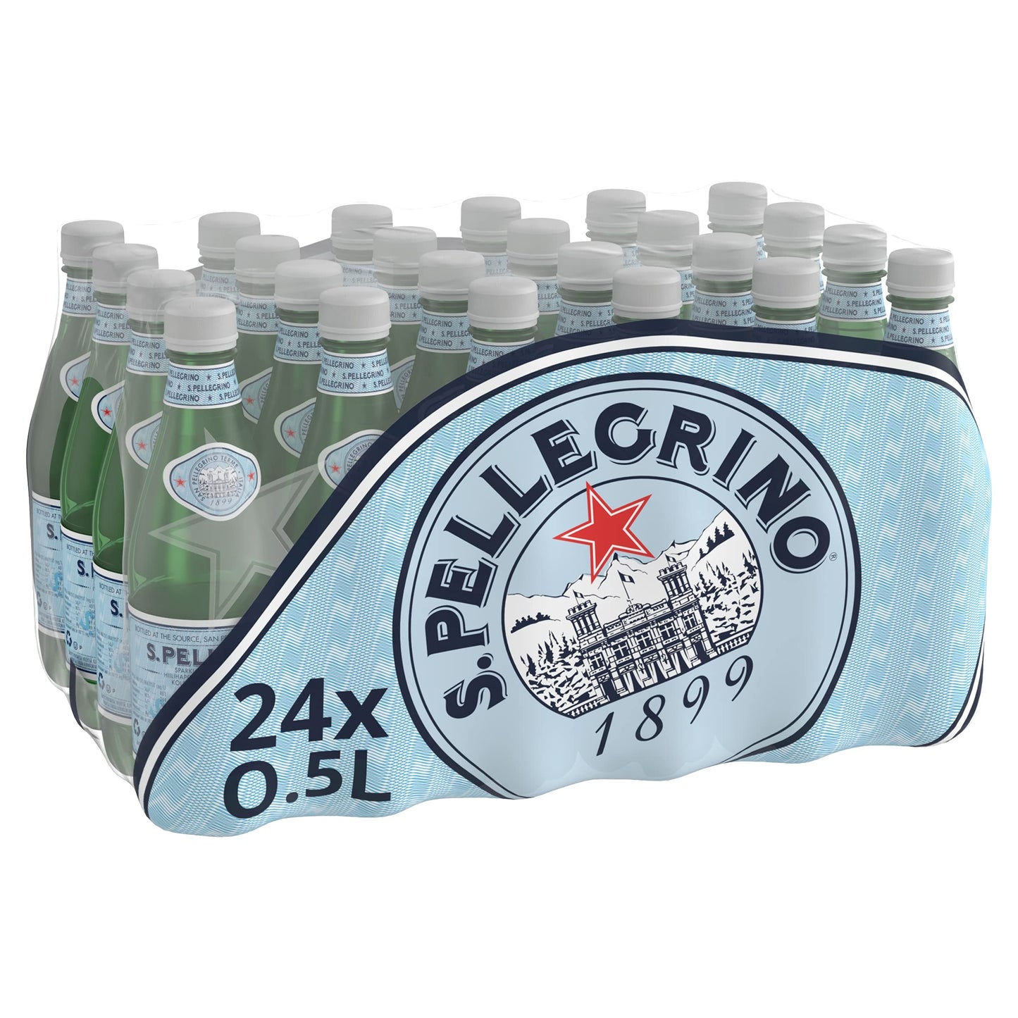 Acqua Minerale Naturale Frizzante San Pellegrino 24x500ml