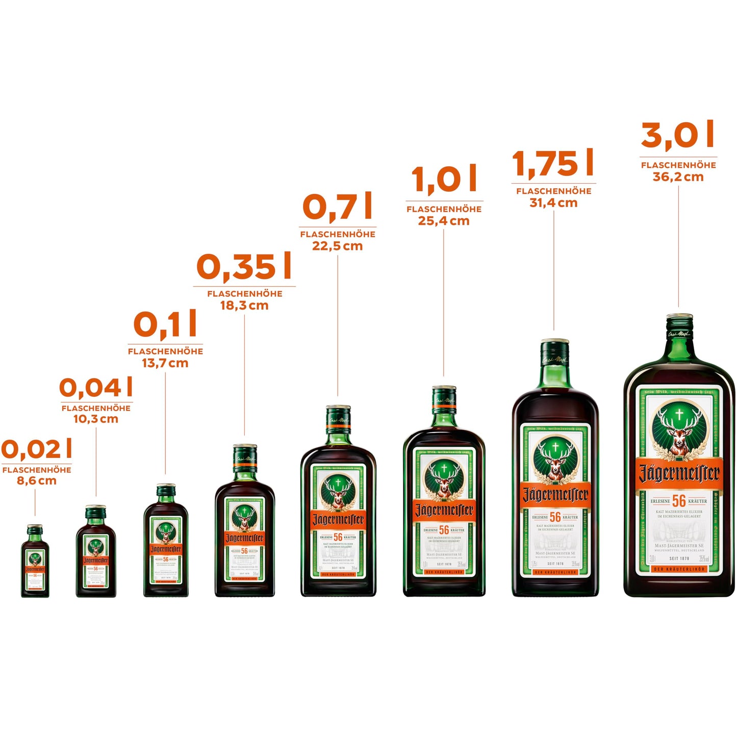 Jägermeister 35% Vol. 1l