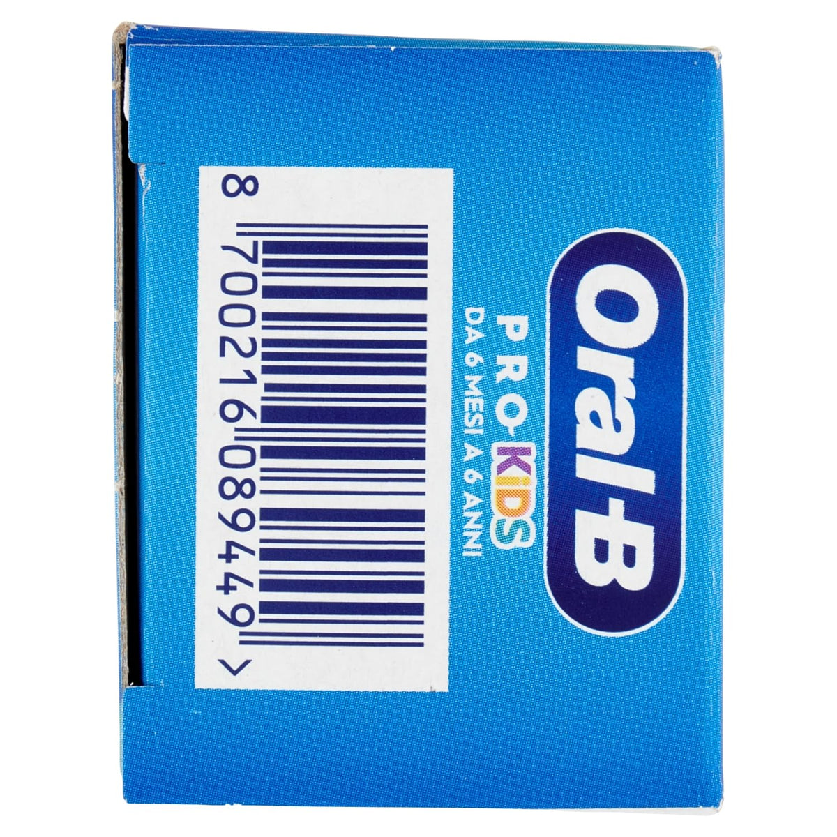 Oral-B Pro-Kids da 6 Mesi a 6 Anni Dentifricio al Fluoro 50 ml