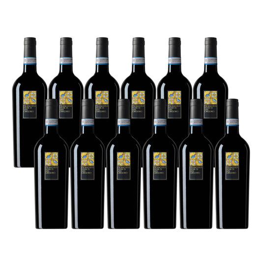 Feudi di San Gregorio - Falanghina del Sannio 2024 DOC - Vino Bianco Cassetta da 12 Bottiglie - 12,5% Vol. 375 ml (Confezione da 12 bottiglie)