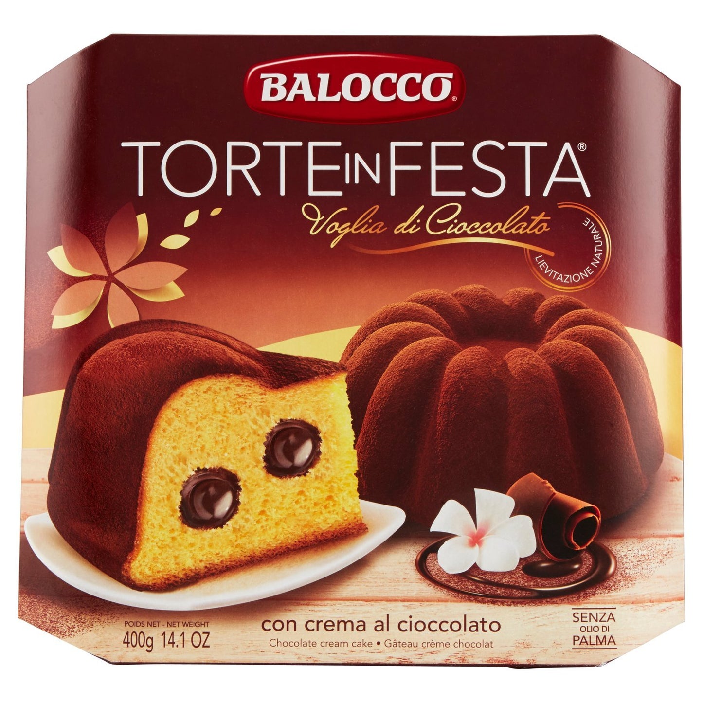 Balocco Torte in Festa Cioccolato, 400g