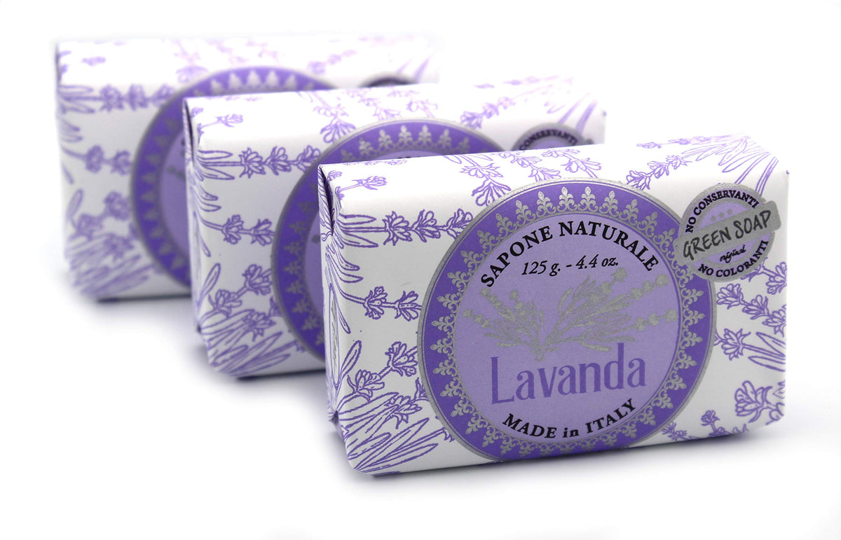 Saponette Lavanda Mario Fissi 3Pz, 375g