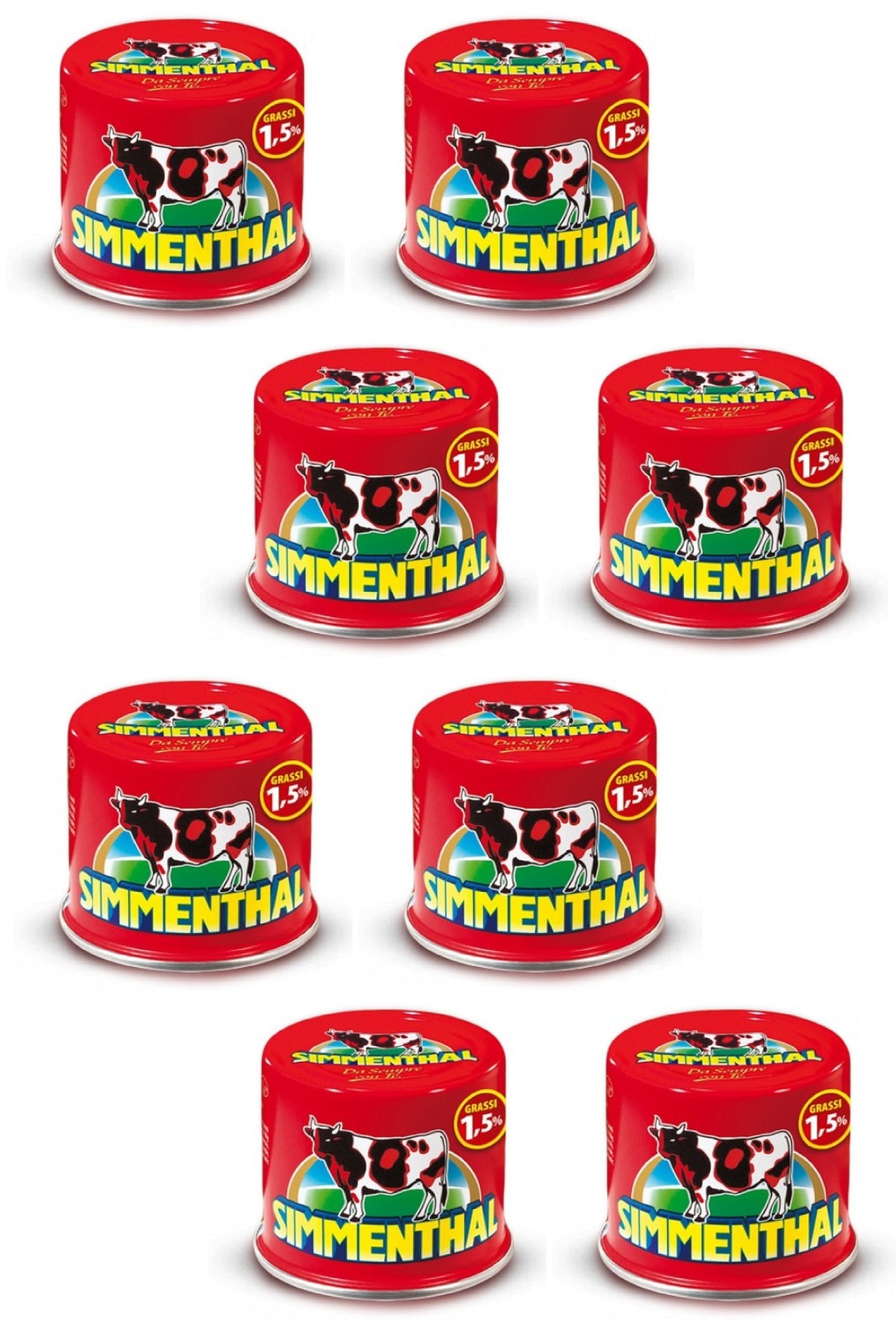 Simmenthal: Piatto Pronto di Carni Bovino in Gelatina Vegetale" Piatto di Carne Pronto in Gelatina Vegetale 140 g (confezione da 8)