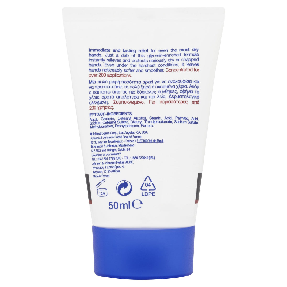 Neutrogena Mani Blu Profumata - 50ml