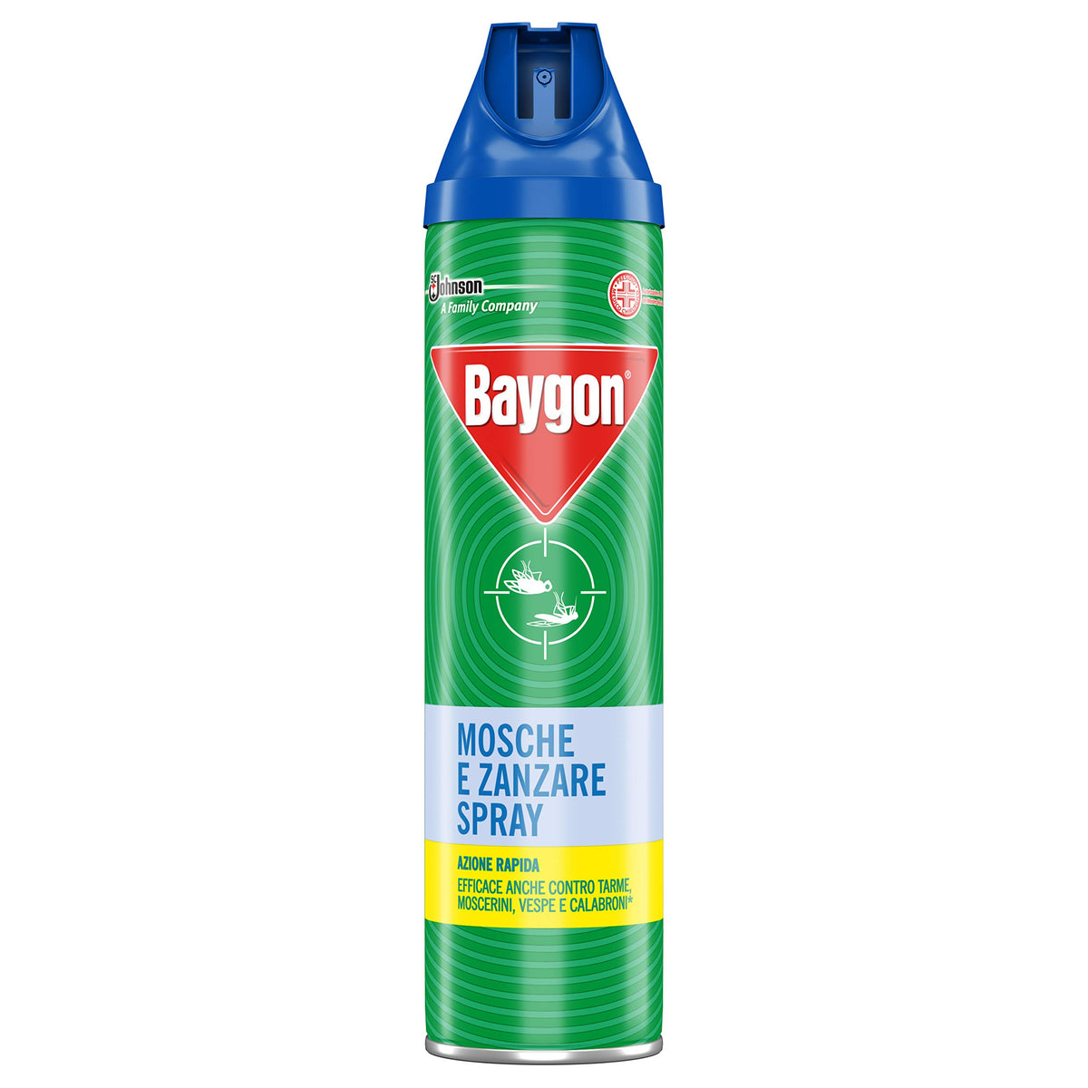 Baygon Mosche & Zanzare Insetticida Spray - 3 pezzi da 400 ml [1200 ml]