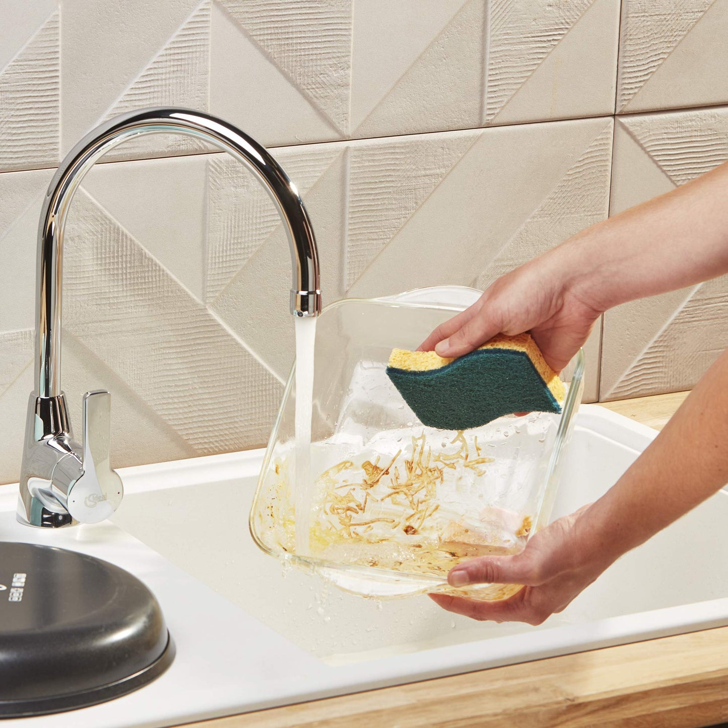 Spontex - Spugna Zero Superfici Sporcate - 3 spugne super efficaci - 4 volte più resistenti senza graffiare