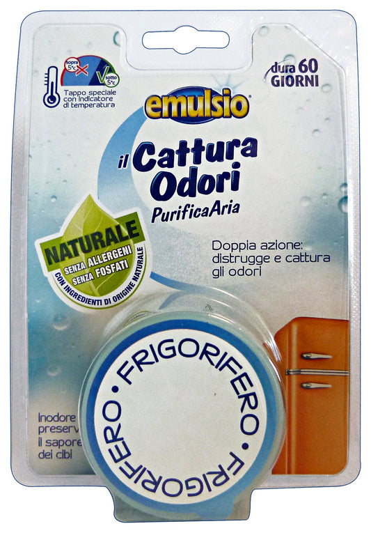 Emulsio Naturale 0298313 Ilcattura Odori Gel Frigo, 40 G