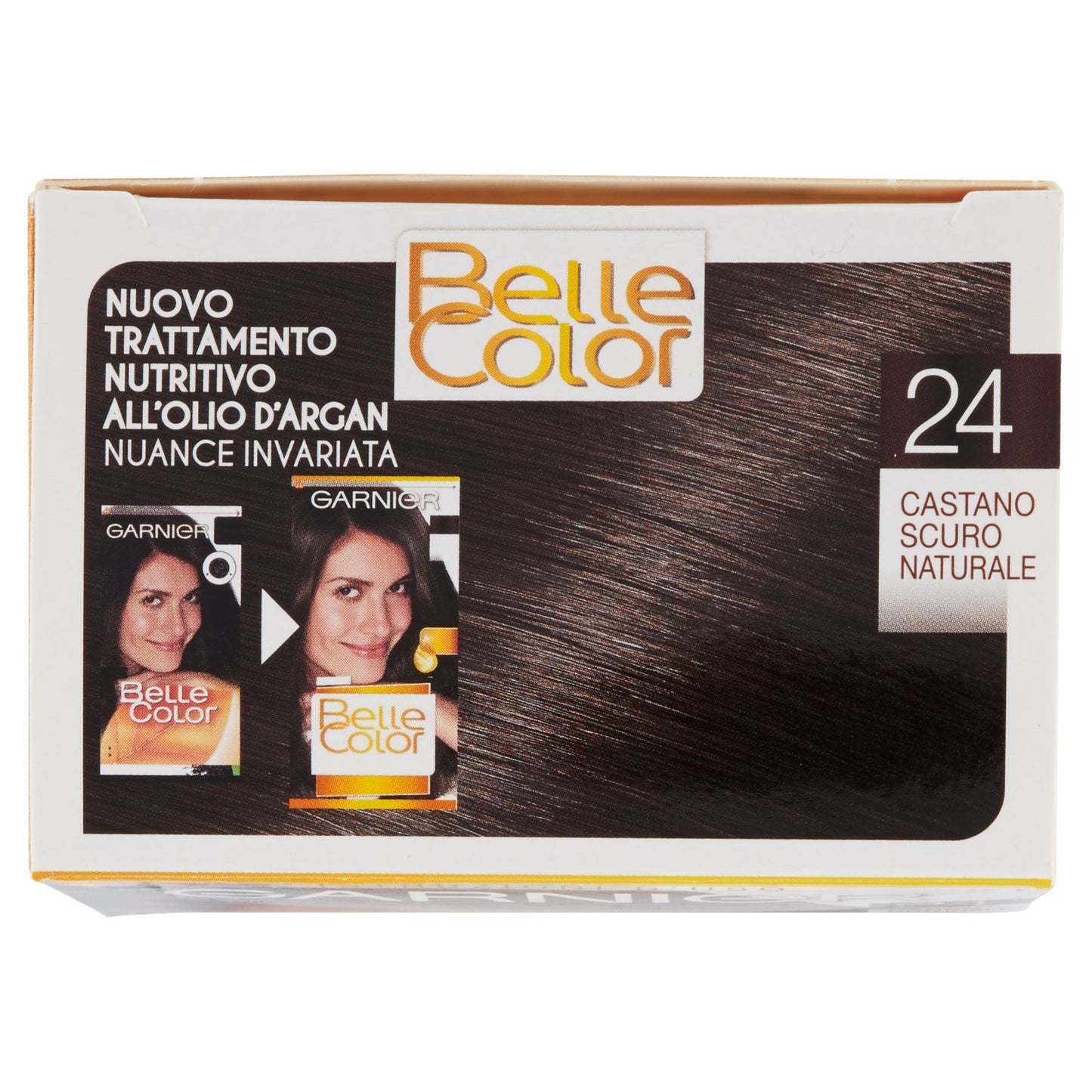 Garnier Belle Color Colorazione Permanente, 24 Castano Scuro - 1 Pacco