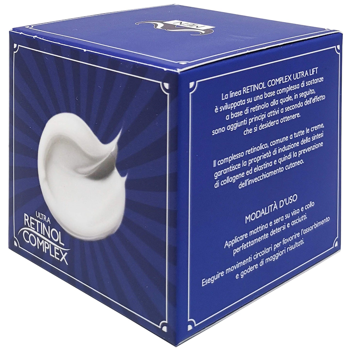 RETINOL COMPLEX CREMA VISO ANTI-AGE ANTIETA' UOMO MEN ACIDO JALURONICO E COLLAGENE 50ML