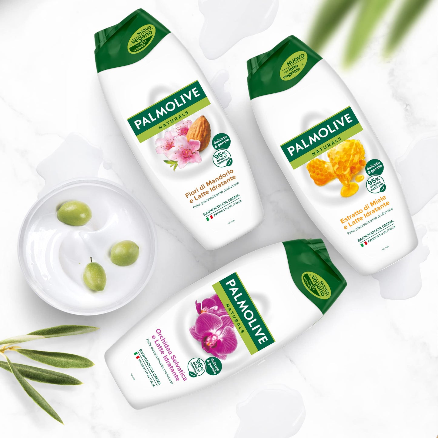 Palmolive Bagnodoccia Fiori di Mandorlo e Latte Idratante, 750ml