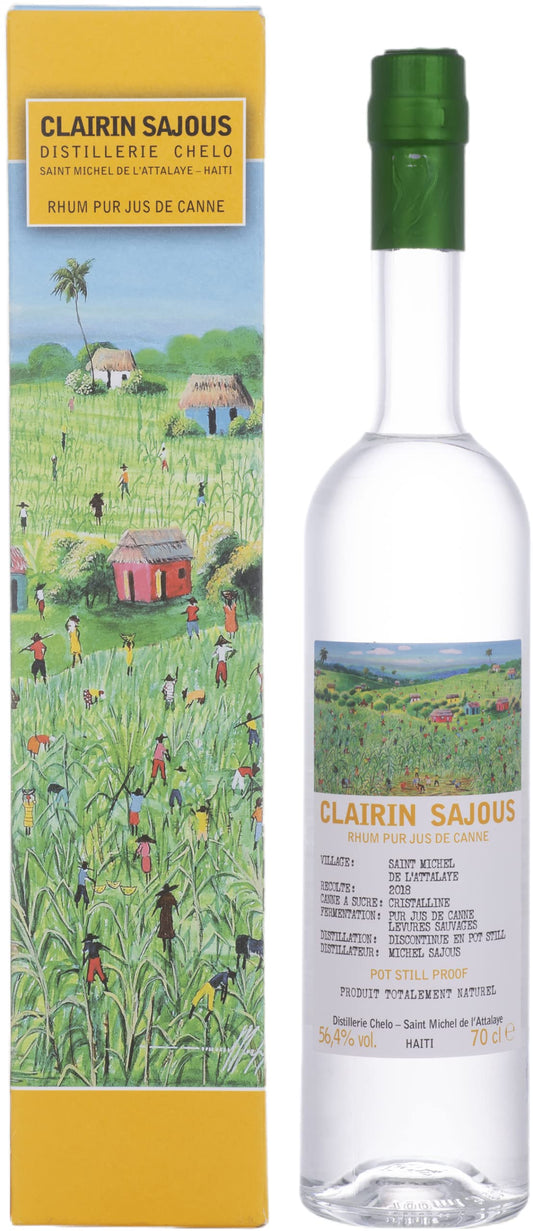 Clairin Sajous Rum 56,4% Vol. 0,7l in Giftbox