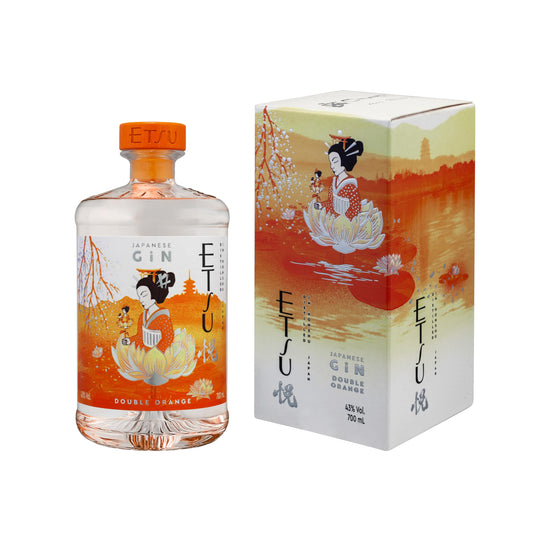 Etsu Gin DOUBLE ORANGE Limited Edition 43% Vol. 0,7l in Giftbox