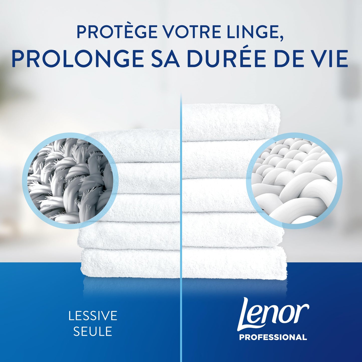 Lenor Professional Brezza Marina Potenziatore Per Vestiti/Ammorbidente Per Vestiti 200 Lavaggi, 4 l, Morbidezza E Freschezza Irresistibili Progettate Per Professionisti