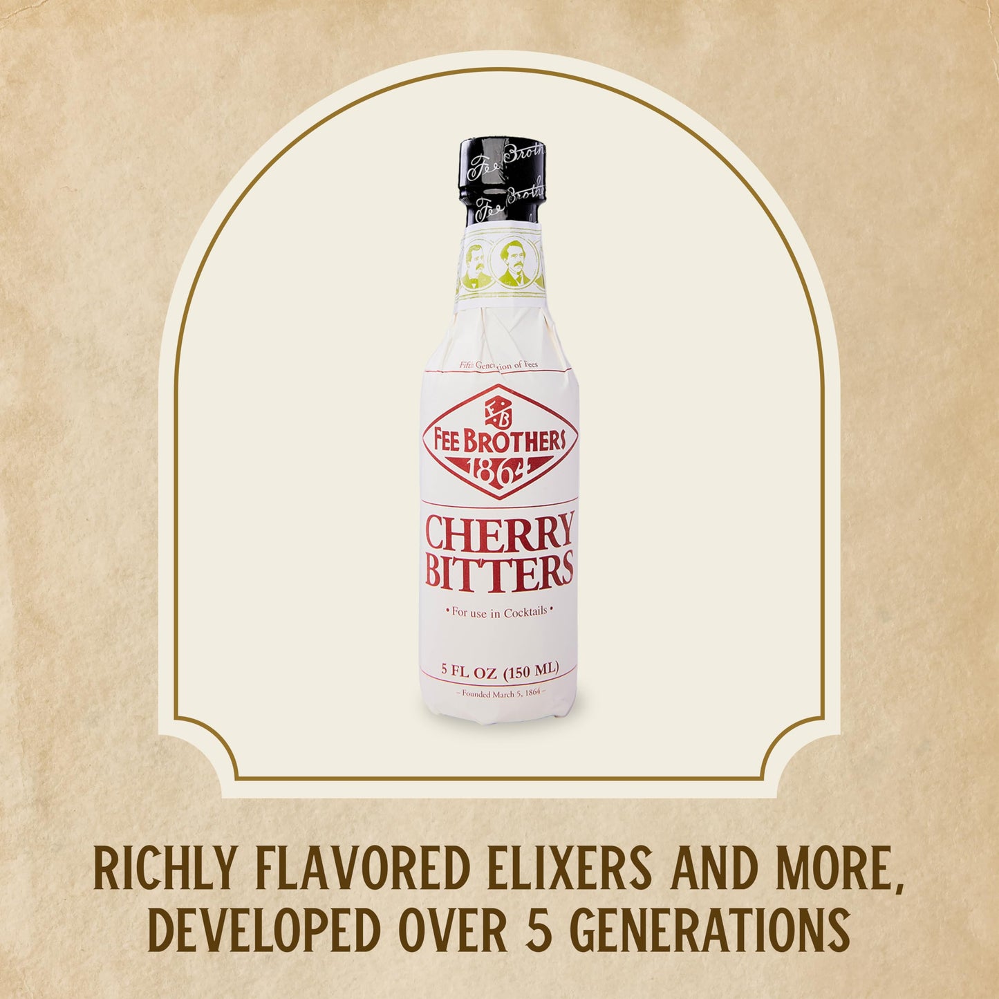 FEE BROTHERS 1864 BITTERS CHERRY Bitter aromatizzante CL.10