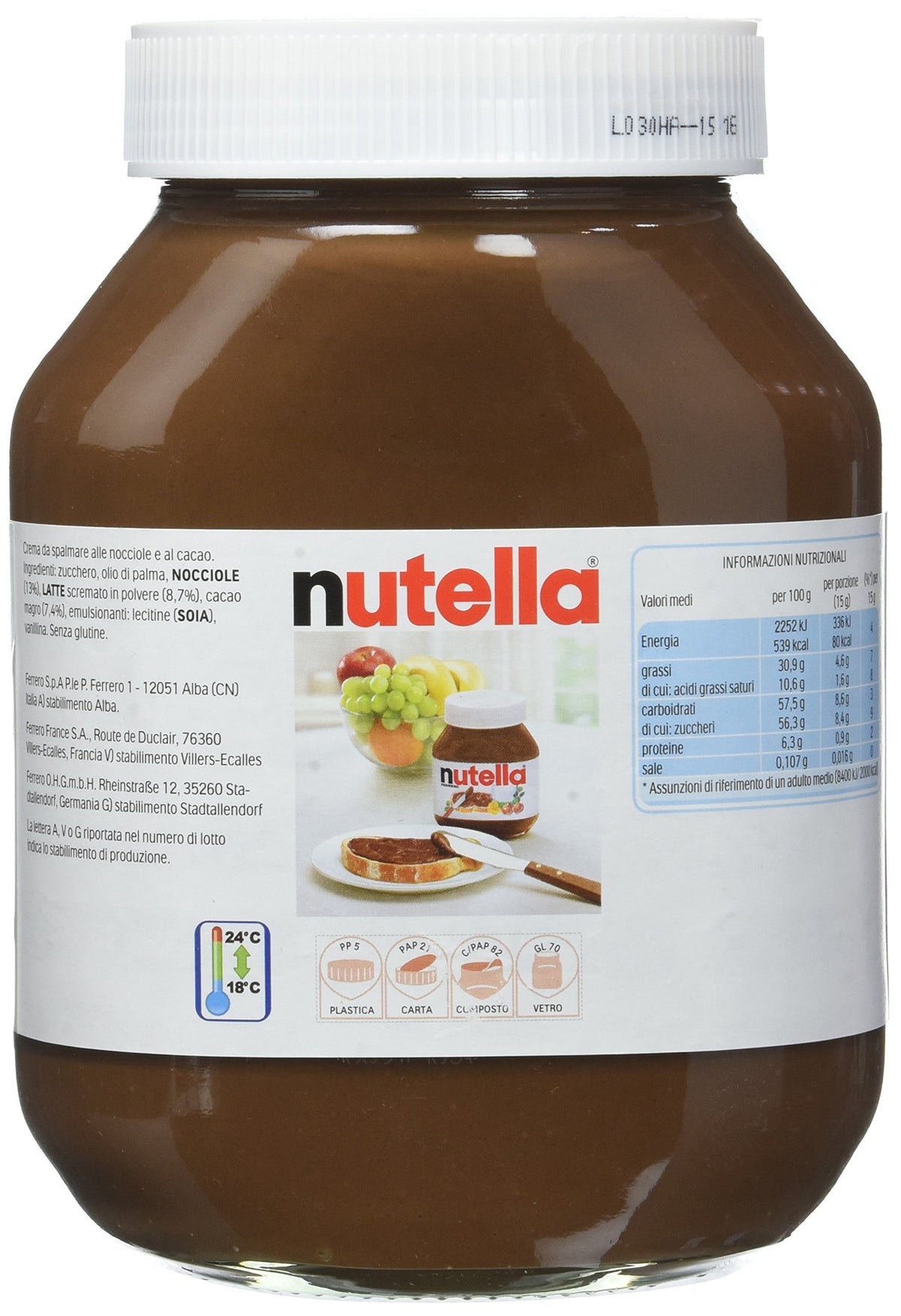 Nutella - 950g
