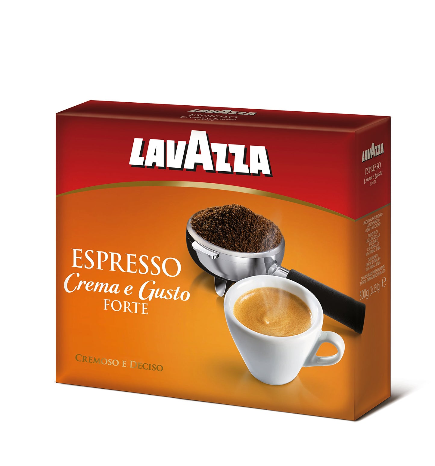 Lavazza Espresso Crema e Gusto Forte Miscela di Caffè - Confezione da 2 Pezzi x 250 gr [500 gr]