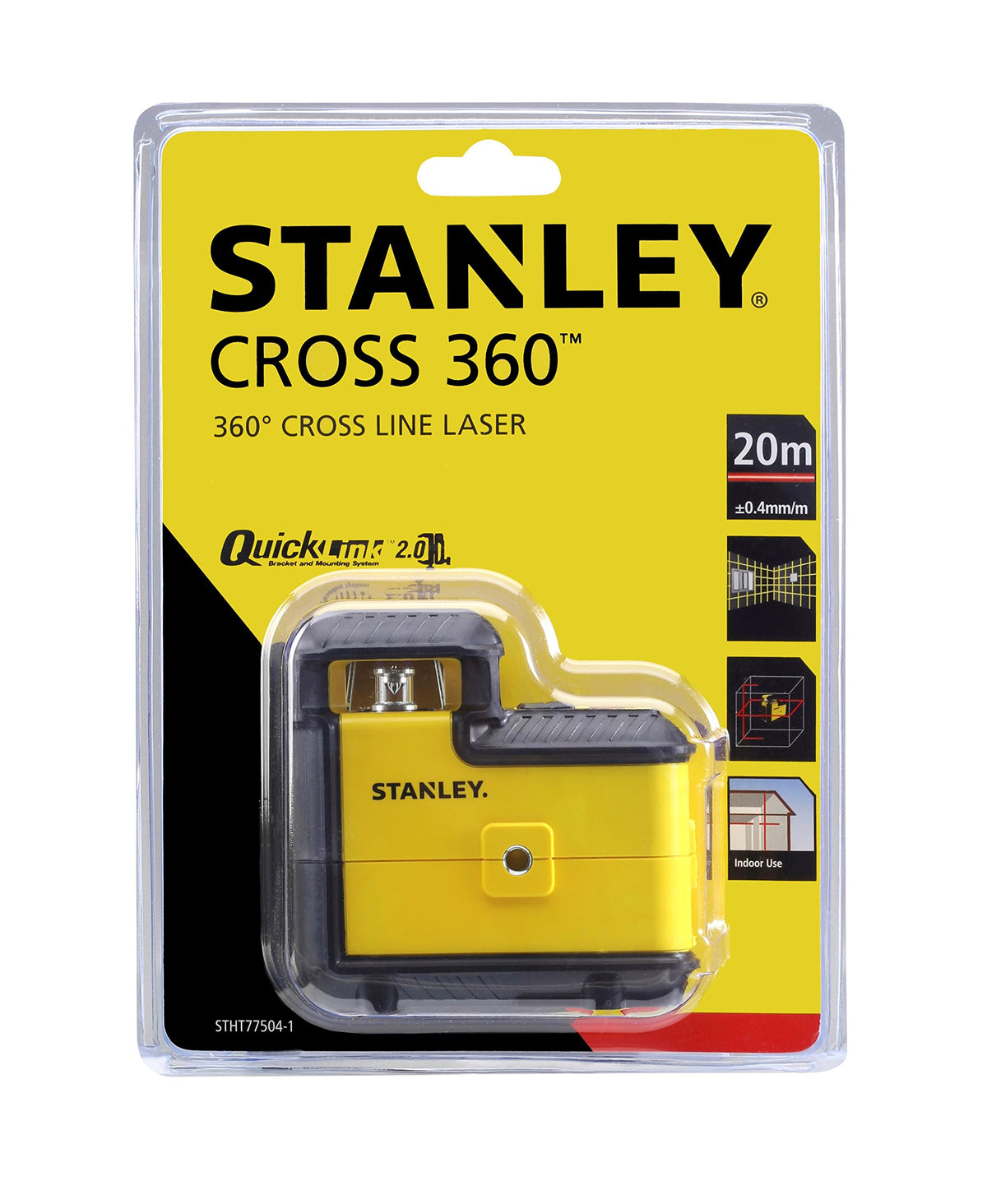 STANLEY STHT77504-1 Livella Laser, CROSS360, Linea 360°