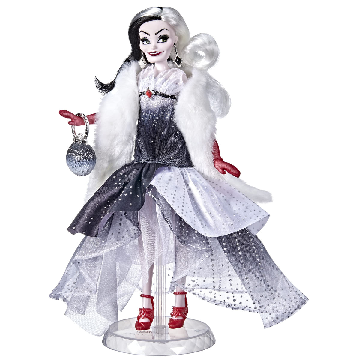 Disney Villains Style Series Cruella De Vil, Contemporary Style Fashion Doll, Collectible Toy for Girls 6 Years and Up [Esclusivo Amazon]