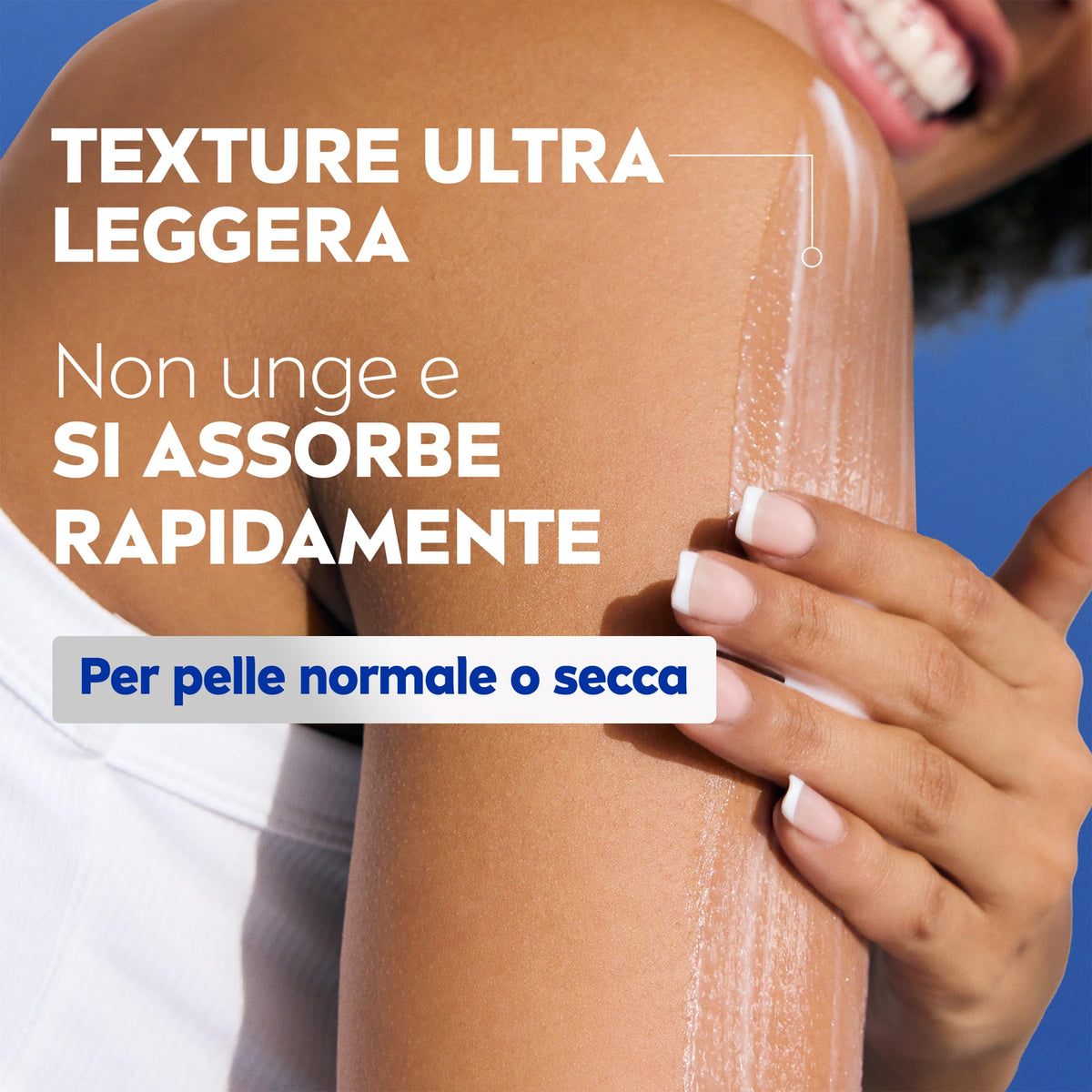 NIVEA Crema Corpo Idratante Express 250 ml, Crema idratante corpo 72h arricchita con Acido Ialuronico Puro, Minerali Marini e Siero Nutrimento Intenso, Crema corpo idratante pelle secca o normale