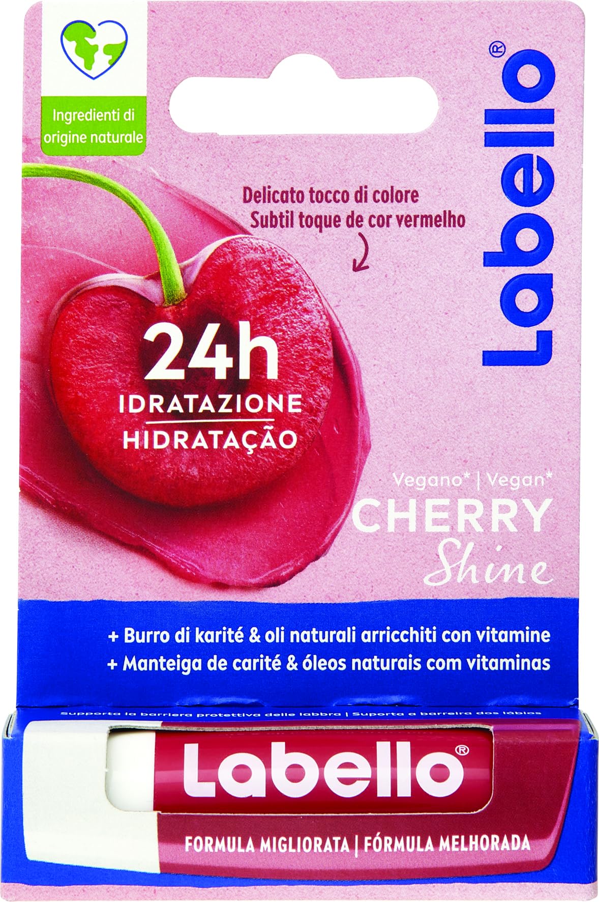 Labello Burrocacao Cherry Shine 5.5ml, 1pz