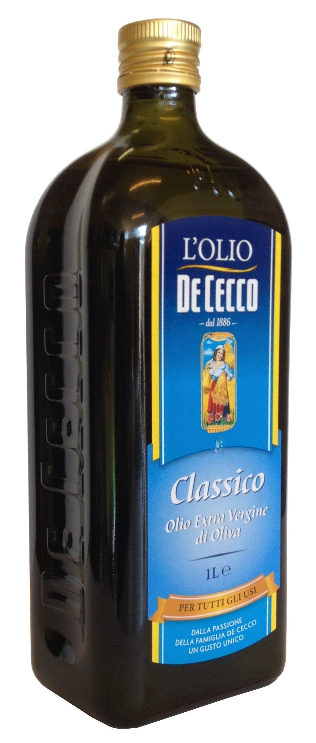 Olio d'oliva De Cecco IL CLASSICO (5 X 1000 ml) extra nativo