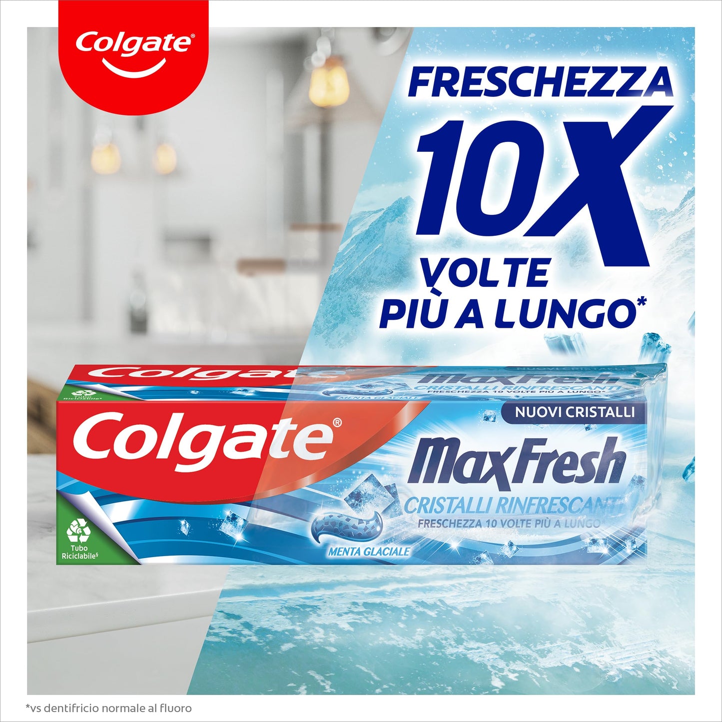 Colgate - Dentifricio Max Fresh 6x75ml (Consegna in 48 Ore), Dentifricio Rinfrescante, Alito Fresco, Protezione contro la Carie, Denti Bianchi e Puliti