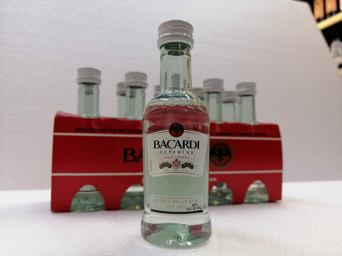 Mignon Rum Bacardi Bianco cl.5