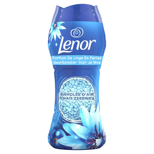 Lenor Profumo Di Biancheria Di Perle, Vola D'aria Fresca, 16 Lavaggi (224g), Per Vento Di Freschezza E Pulizia Lavaggio Dopo Lavaggio, Freschezza Non stop fino a 12 Settimane di Stoccaggio