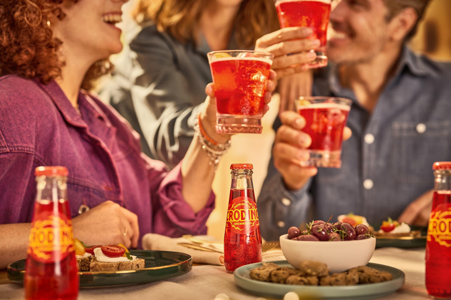 Crodino Arancia Rossa - Aperitivo Analcolico Pronto da Bere, 10 Bottigliette da 10 cl