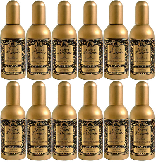 12 X tesori d'Oriente Royal Oud dello Yemen Eau de Toilette 100 ml